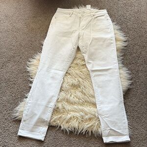 Loft curvy skinny crop jeans
